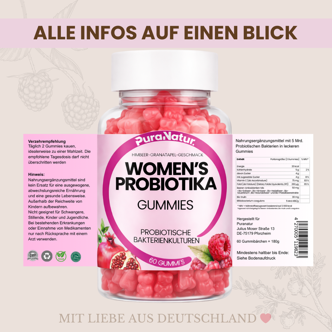 Women´s Probiotika Gummies