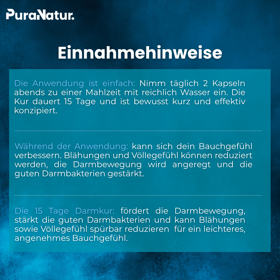 15 Tage Darmkur Puranatur